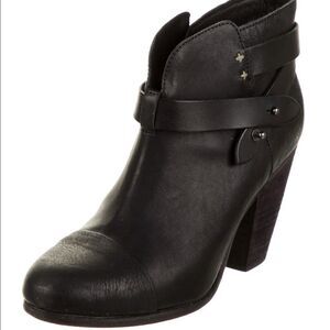 rag & bone // Harrow Leather Ankle Bootie w/ Box & Dustbag